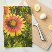 Wildblumen Geschirrtuch (Viertel Falte)