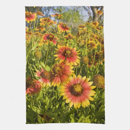 Wildblumen Geschirrtuch (Vertikal)