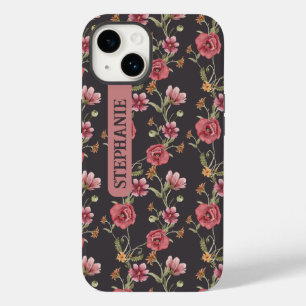 Wildblumen Girl Floral Name Case-Mate iPhone 14 Hülle