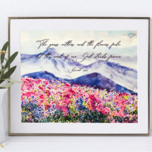 Wildblumen, Gottes Wort bleibt