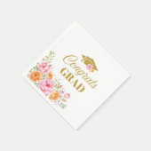 Wildblumen-Gratulation-Grad-Tischdecken Boho Warme Serviette (Ecke)
