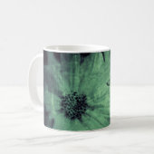 Wildblumen Grunge Kaffeetasse (Vorderseite Links)
