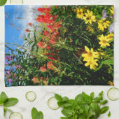 Wildblumen Handtuch (Gefaltet)