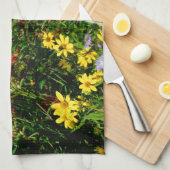 Wildblumen Handtuch (Viertel Falte)