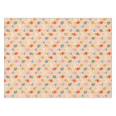 Wildblumen-Harlekin-Garten Tischdecke (Vorderseite (Horizontal))