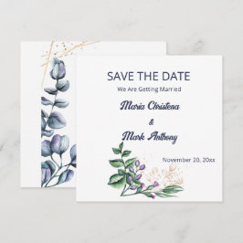 Wildblumen-Harmonie Save The Date Ankündigung