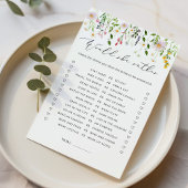 Wildblumen Hätte sie lieber Brautparty