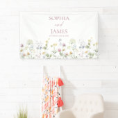 Wildblumen-Hochzeit im Blumen Garten Banner (Insitu)