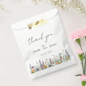 Wildblumen Hochzeit Vielen Dank Geschenktütchen (Versiegelt)
