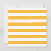 Wildblumen & Honey Bee Floral Wreath Baby Dusche Einladung (Rückseite)