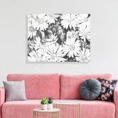 Wildblumen Honeybienen Art Print Leinwand Kleine (Insitu (Wohnzimmer))