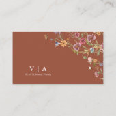 Wildblumen Honeymoon Wish Enclosure Card Begleitkarte (Rückseite)