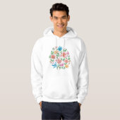 Wildblumen Hoodie (Vorne ganz)
