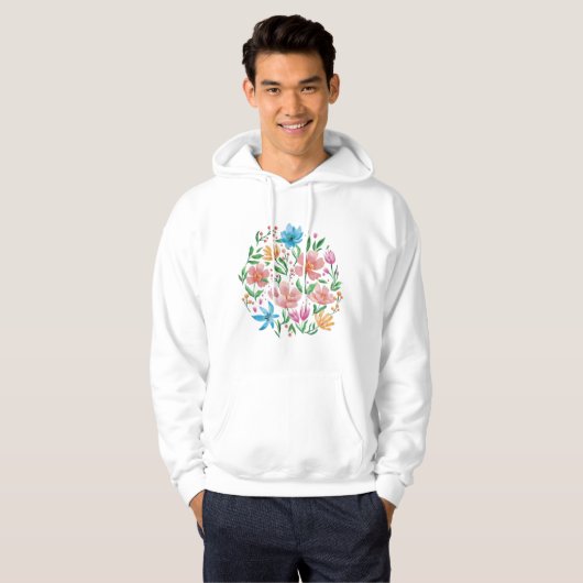 Wildblumen Hoodie (Vorne ganz)
