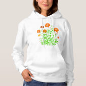 Wildblumen Hoodie (Vorderseite)