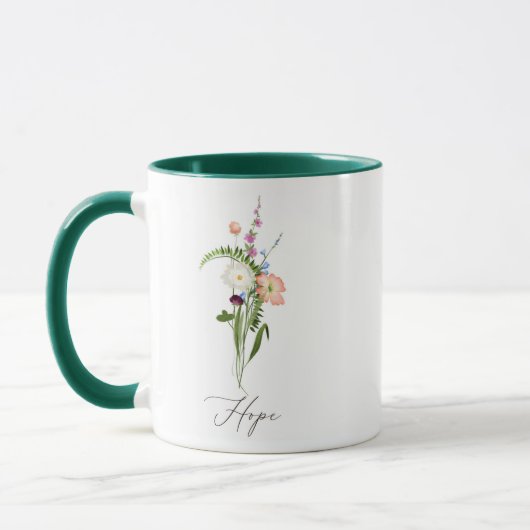 Wildblumen Hope Tasse (Links)