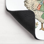 Wildblumen-Hühnerschleife Leben besser mit Hühnern Mousepad (Ecke)