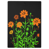 Wildblumen Illustration-79156 Klemmbrett (Rückseite)