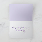 Wildblumen im alten Wasser Karte (Innenseite)