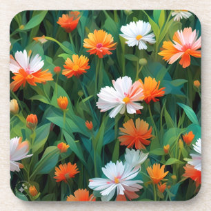 Wildblumen im Bereich 20632 Getränkeuntersetzer