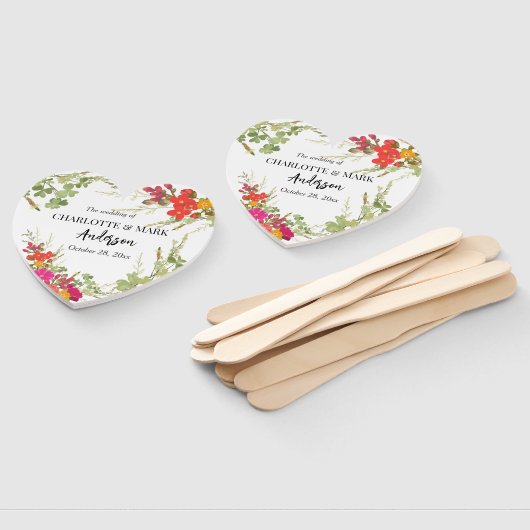 Wildblumen im Blumengarten Fächer (Non-assembled)