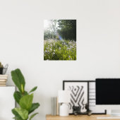 Wildblumen im Feld Poster (Heimbüro)