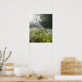 Wildblumen im Feld Poster (Küche)