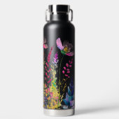 Wildblumen im hellen Frühling Trinkflasche (Vorderseite)