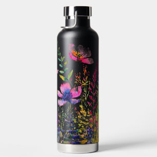 Wildblumen im hellen Frühling Trinkflasche