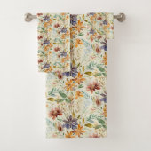 Wildblumen im Herbst Badhandtuch Set (Insitu)