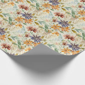 Wildblumen im Herbst Geschenkpapier (Ecke)