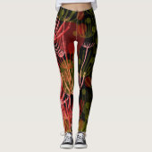 Wildblumen im Herbst Leggings (Vorderseite)