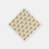 Wildblumen im Herbst Serviette (Ecke)