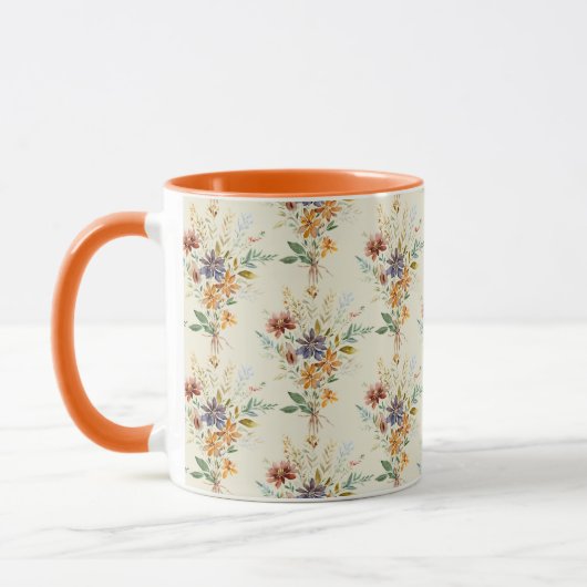 Wildblumen im Herbst Tasse (Links)