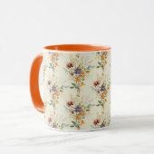 Wildblumen im Herbst Tasse (Vorderseite Links)