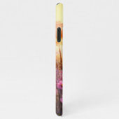 Wildblumen im Sonnenuntergang Frische Pasta machen iPhone Hülle (Rechte Seite)