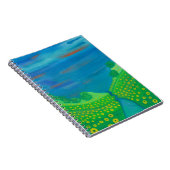 Wildblumen im Tal Wasserfarbe Notizblock (Rechte Seite)