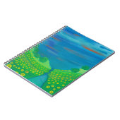 Wildblumen im Tal Wasserfarbe Notizblock (Linke Seite)