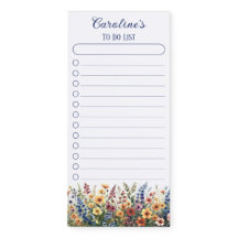 Wildblumen im Wasser Personalisiert Sommer