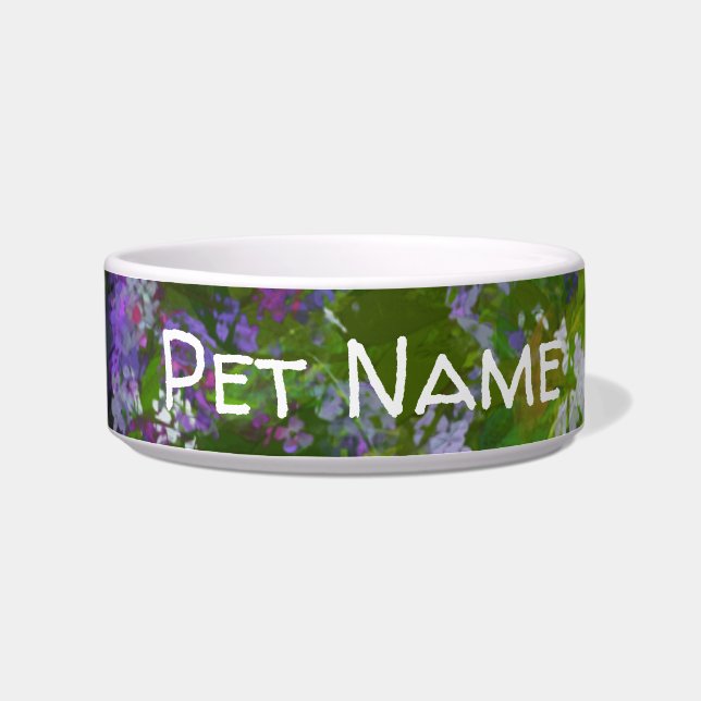 Wildblumen Impasto Malerei - Originelle Blume Kuns Napf (Links)