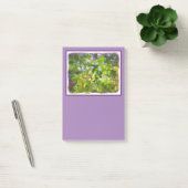 Wildblumen Impasto Malerei - Originelle Blume Kuns Post-it Klebezettel (Büro)