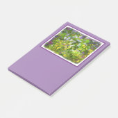 Wildblumen Impasto Malerei - Originelle Blume Kuns Post-it Klebezettel (angewinkelt)