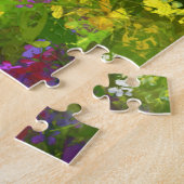 Wildblumen Impasto Malerei - Originelle Blume Kuns Puzzle (Seite)