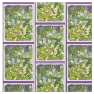 Wildblumen Impasto Malerei - Originelle Blume Kuns Stoff