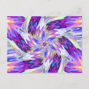 WILDBLUMEN IN ABSCHNITTEN 1 Postkarte