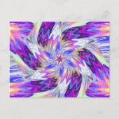 WILDBLUMEN IN ABSCHNITTEN 1 Postkarte (Vorderseite)