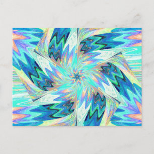 WILDBLUMEN IN ABSCHNITTEN 4 Postkarte