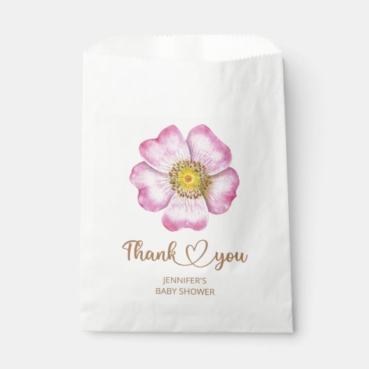 Wildblumen in Blütendusche Geschenktütchen (Vorderseite)