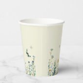 Wildblumen in Blütendusche Pappbecher (Rechts)