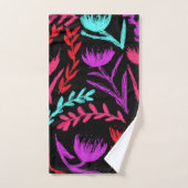 Wildblumen in Colors der POP! Badhandtuch Set (Handtuch)